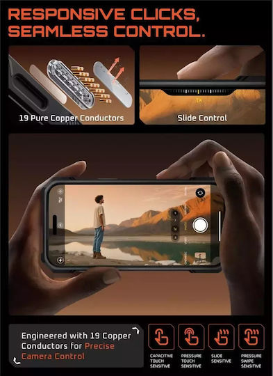 Supcase Ub Grip Mag Back Cover Σιλικόνης Μαύρο (iPhone Air) - Image 2