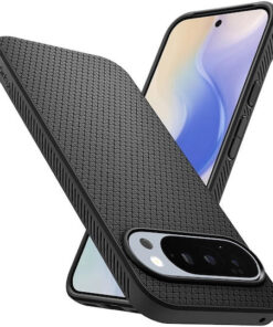Alternative view of Spigen Liquid Air Back Cover Σιλικόνης Matte Black (Google Pixel 10 Pro XL) ACS09737