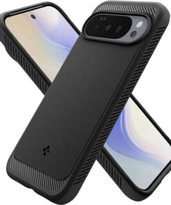 Alternative view of Spigen Rugged Armor MagSafe Back Cover Σιλικόνης Matte Black (Google Pixel 10 Pro XL) ACS09721