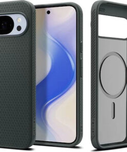 Spigen Liquid Air MagSafe Back Cover Σιλικόνης Abyss Green (Google Pixel 10 Pro XL)