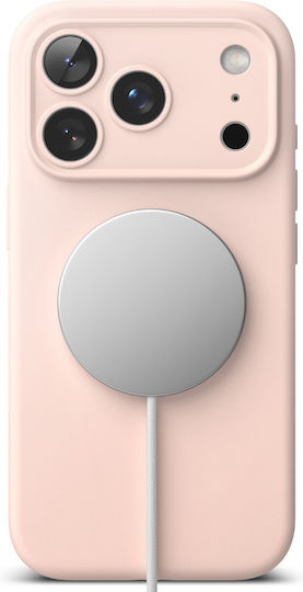 Ringke Silicone Magnetic Back Cover Σιλικόνης Ροζ (iPhone 17 Pro Max) - Image 4