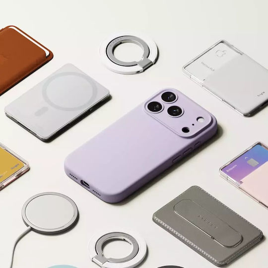 Ringke Silicone Magnetic Back Cover Σιλικόνης Μωβ (iPhone 17 Pro Max) - Image 8
