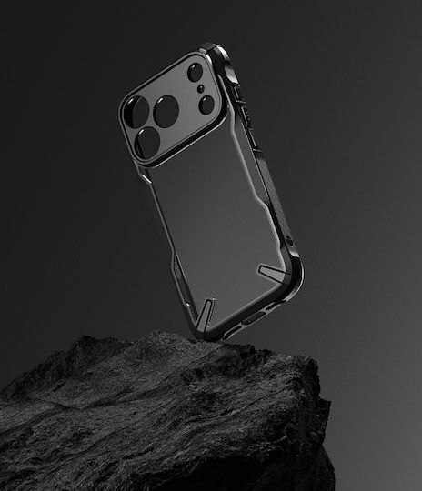 Ringke Fusion X Back Cover Σιλικόνης / Πλαστικό με Λουράκι Μαύρο (iPhone X / Xs) - Image 7