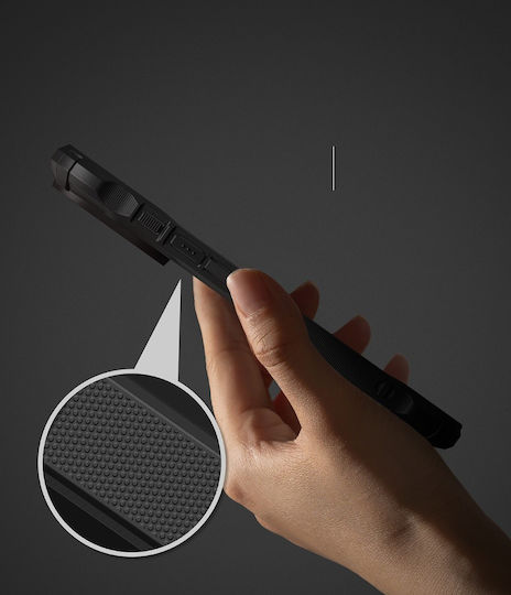 Ringke Fusion X Back Cover Σιλικόνης / Πλαστικό με Λουράκι Μαύρο (iPhone X / Xs) - Image 10