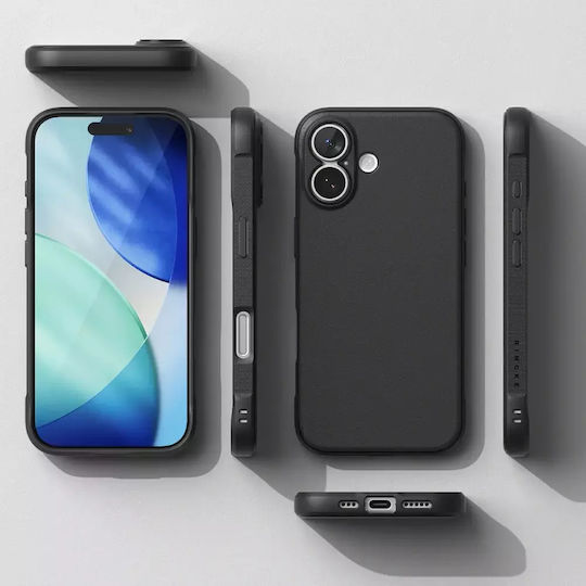 Ringke Onyx MagSafe Back Cover Σιλικόνης Μαύρο (iPhone 17) - Image 5