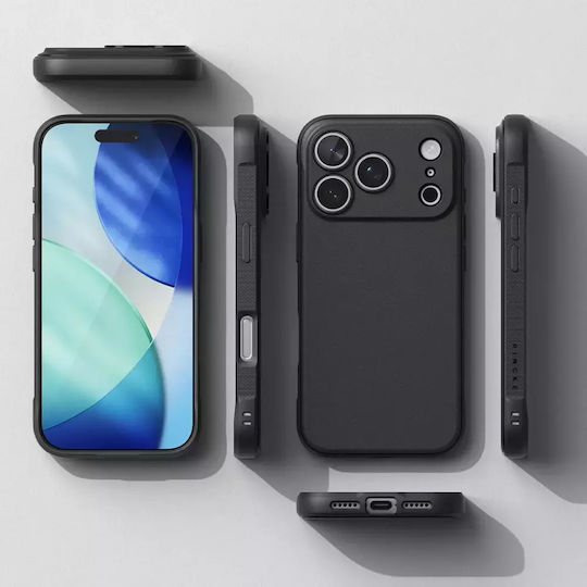 Ringke Magnetic Back Cover Σιλικόνης Μαύρο (iPhone 17 Pro Max) - Image 6