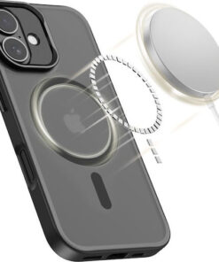 Alternative view of Tech-Protect Magstand Back Cover Σιλικόνης / Πλαστικό Μαύρο (iPhone 17)