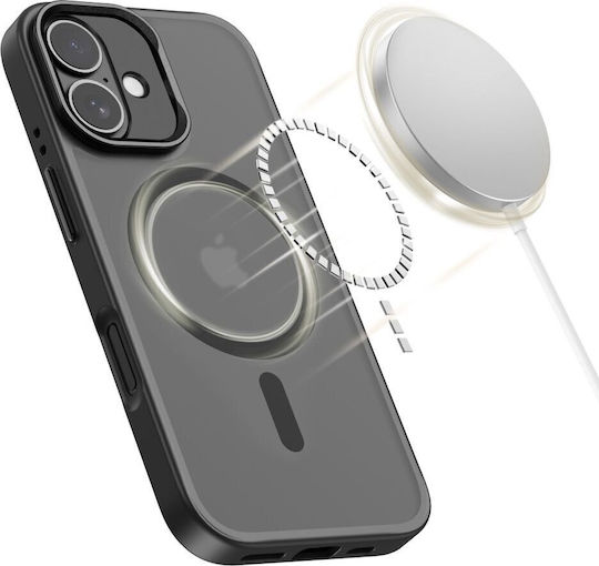 Tech-Protect Magstand Back Cover Σιλικόνης / Πλαστικό Μαύρο (iPhone 17) - Image 2