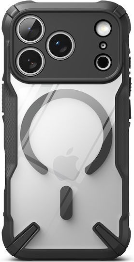 Ringke Fusion X Magnetic Back Cover Πλαστικό 2mm Μαύρο (iPhone 17 Pro) - Image 2