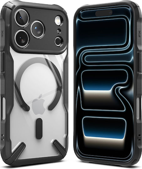 Ringke Fusion X Magnetic Back Cover Πλαστικό 2mm Μαύρο (iPhone 17 Pro) - Image 3