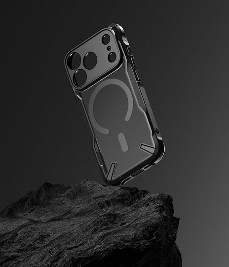 Ringke Fusion X Magnetic Back Cover Πλαστικό 2mm Μαύρο (iPhone 17 Pro) - Image 8