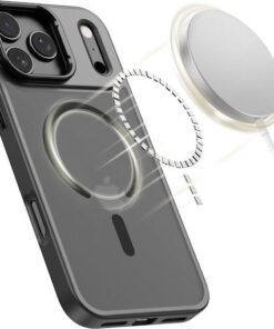Alternative view of Tech-Protect Magstand Back Cover Σιλικόνης / Πλαστικό Μαύρο (iPhone 17 Pro Max)