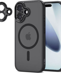 Alternative view of Tech-Protect Magcam Back Cover Σιλικόνης / Πλαστικό Μαύρο (iPhone 17)