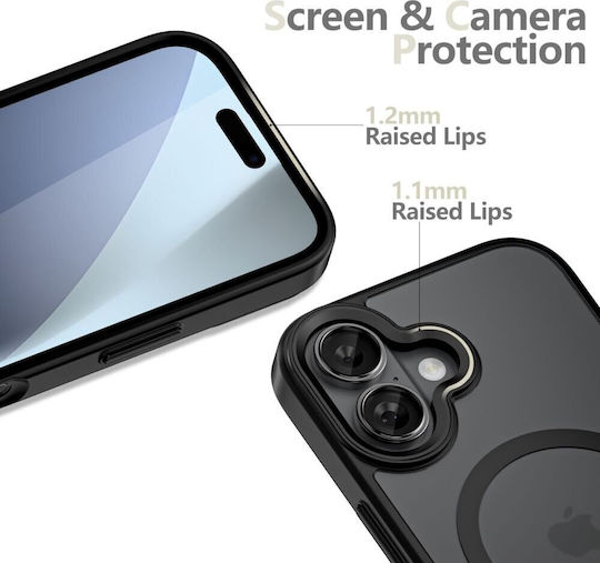 Tech-Protect Magmat Xt Back Cover Σιλικόνης / Πλαστικό Μαύρο (iPhone 17) - Image 3