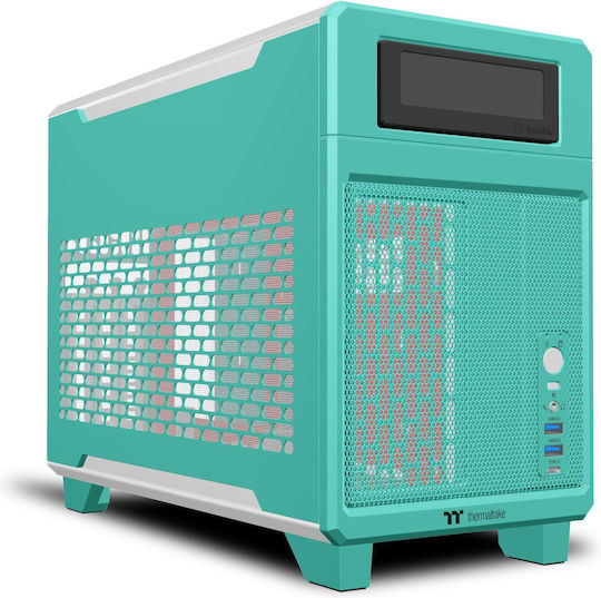 Thermaltake TR100 Mini Tower Κουτί Υπολογιστή Mint Strawberry - Image 4