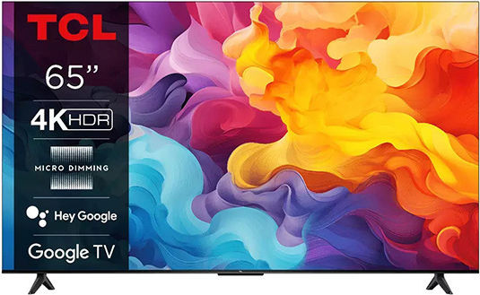 TCL Smart Τηλεόραση 65" 4K UHD LED V6C HDR (2025) 65V6C - Image 4