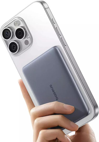 Baseus PicoGo AM41 MagSafe Power Bank 5000mAh 20W με Θύρα USB-C Γκρι - Image 5