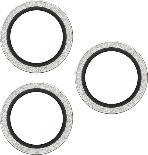 PanzerGlass Hoops Προστασία Κάμερας Tempered Glass Ασημί για το iPhone 17 Pro, iPhone 17 Pro Max, iPhone 16 Pro PG15828 - Image 3