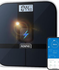 Renpho Smart Ζυγαριά 180kg με Bluetooth Μπεζ