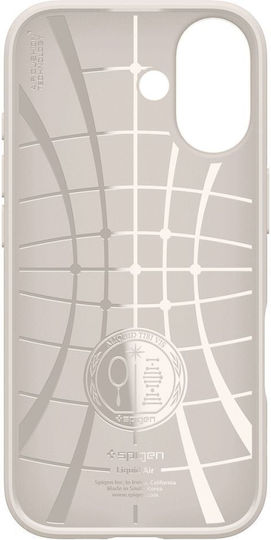 Spigen Liquid Air Back Cover Σιλικόνης Natural Titanium (iPhone 17) ACS10372 - Image 3