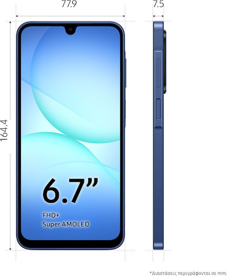 Samsung Galaxy A17 5G Dual SIM (4/128GB) Μπλε - Image 5