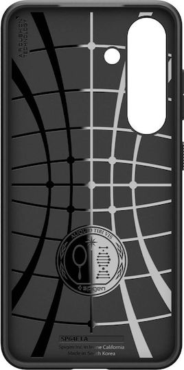 Spigen Liquid Air Back Cover Σιλικόνης Σετ με Τζαμάκι Μαύρο (Galaxy S25) ACS09000 - Image 4