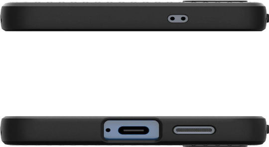 Spigen Liquid Air Back Cover Σιλικόνης Σετ με Τζαμάκι Μαύρο (Galaxy S25) ACS09000 - Image 5