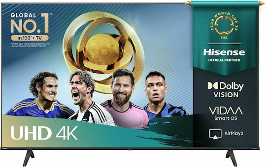 Hisense Smart Τηλεόραση 50" 4K UHD LED A6Q HDR (2025) 50A6Q - Image 2