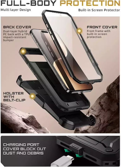 Supcase Ανθεκτική Θήκη Unicorn Beetle Pro Black Iphone 17 Air - Image 2