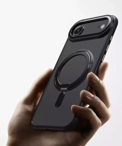 Alternative view of Tech-Protect Magring 360 Full Cover Πλαστικό / Σιλικόνης Μαύρο (iPhone Air)