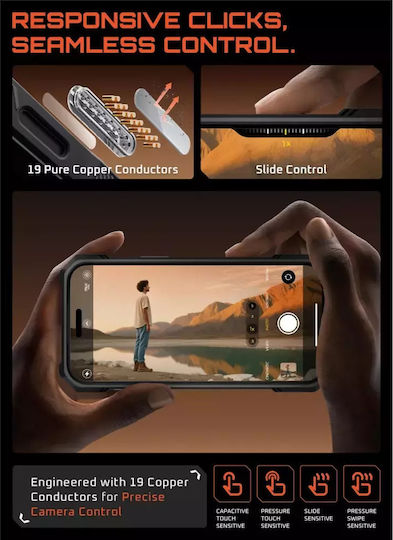 Supcase Ub Grip Mag Back Cover Σιλικόνης / Πλαστικό Μαύρο (iPhone 17) - Image 6