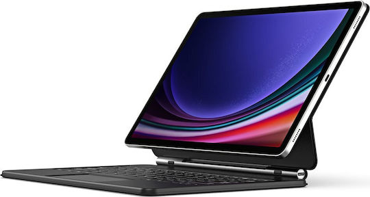 Dux Ducis Flip Cover Δερμάτινη Ανθεκτική με Πληκτρολόγιο Μαύρη (Samsung Galaxy Tab S9+, S8+, S7+) - Image 2
