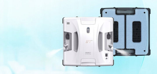 Hobot S7 Pro Καθαριστής Τζαμιών Ρομπότ Μπαταρίας Λευκός - Image 2