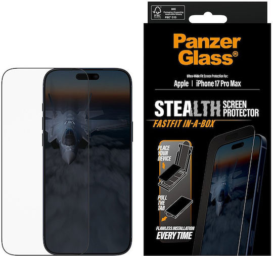 PanzerGlass Stealth Screen Protector (iPhone 17 Pro Max / iPhone 16 Pro Max) PG63734 - Image 2
