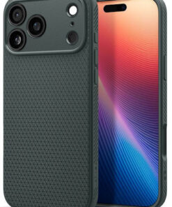 Spigen Liquid Air Back Cover Σιλικόνης Abyss Green (iPhone 17 Pro Max) ACS10267