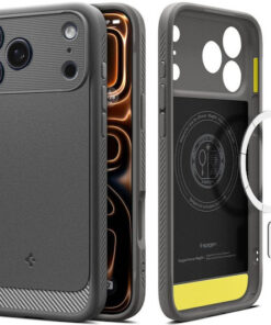 Spigen Back Cover Σιλικόνης Γκρι (iPhone 17 Pro) ACS10330