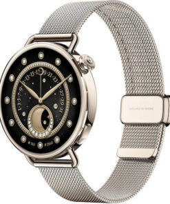 Alternative view of Xiaomi Watch S4 Aluminium 41mm Αδιάβροχο με Παλμογράφο (Sunset Gold)