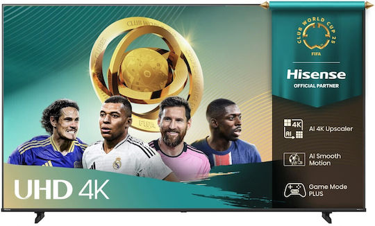 Hisense Smart Τηλεόραση 85" 4K UHD LED A6Q HDR (2025) 85A6Q