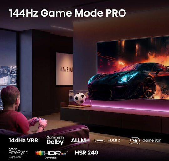 Hisense Smart Τηλεόραση 43" 4K UHD QLED E7Q Pro HDR (2025) 43E7Q PRO - Image 6