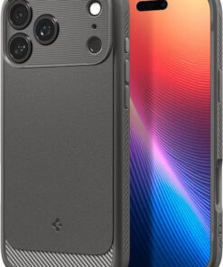 Alternative view of Spigen Back Cover Σιλικόνης Γκρι (iPhone 17 Pro) ACS10330