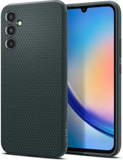 Spigen Liquid Air Back Cover Σιλικόνης Abyss Green (iPhone 17 Pro Max) ACS10267 - Image 2