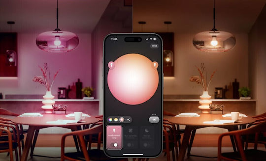 Philips Smart Λάμπα LED 8W για Ντουί E27 και Σχήμα A60 Θερμό Λευκό 806lm 929004235401 - Image 4