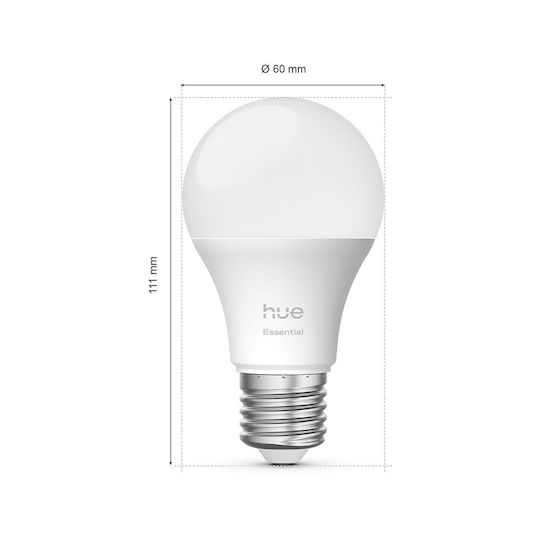 Philips Smart Λάμπα LED 8W για Ντουί E27 και Σχήμα A60 Θερμό Λευκό 806lm 929004235401 - Image 3