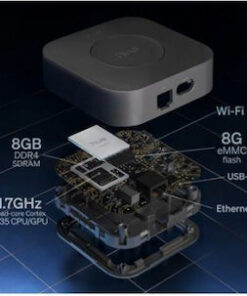 Alternative view of Philips Hue Pro Smart Bridge Wi-Fi / Zigbee Συμβατό με Hue Bridge