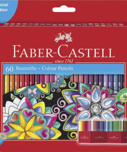 Faber-Castell Box Ξυλομπογιές Σετ 60 χρώματα 111260