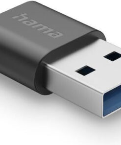 Alternative view of HAMA Μετατροπέας USB-A male σε USB-C male 1τμχ 00200357