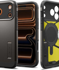 Alternative view of Spigen Back Cover Πλαστικό / Σιλικόνης 2mm Γκρι (iPhone 17 Pro) ACS10362
