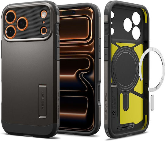 Spigen Back Cover Πλαστικό / Σιλικόνης 2mm Γκρι (iPhone 17 Pro) ACS10362 - Image 2