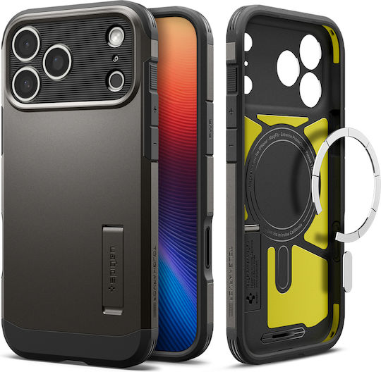 Spigen Back Cover Πλαστικό / Σιλικόνης 2mm Γκρι (iPhone 17 Pro) ACS10362 - Image 3