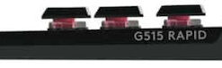 Alternative view of Logitech G515 TKL Gaming Πληκτρολόγιο Tenkeyless με RGB φωτισμό (Αγγλικό US)